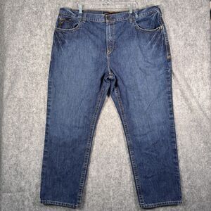 Ariat FR Jeans Mens 44x32 Measures 44x31 Blue M3 Loose Straight Workwear